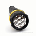 Durable 3 LED Rubber Emergency Flashlight Torch